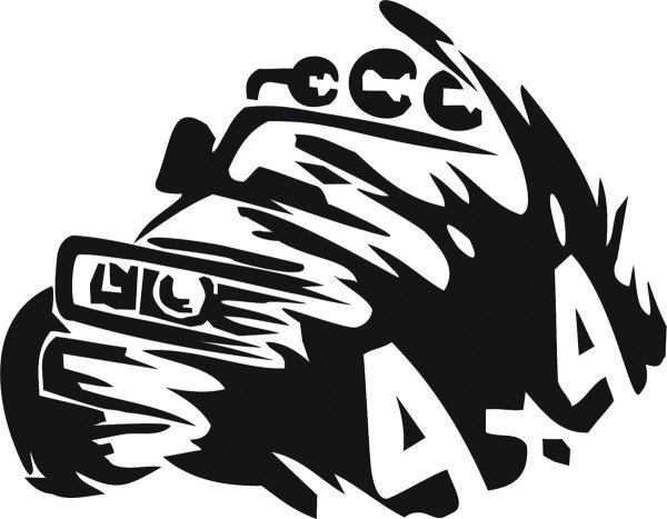 Наклейки офф роуд 4х4 УАЗ