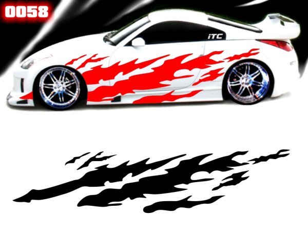 Векторный винил на авто