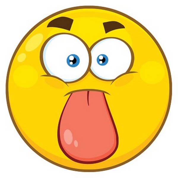 Открытый рот язык профиль