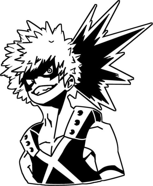 Bakugo Katsuki Sticker