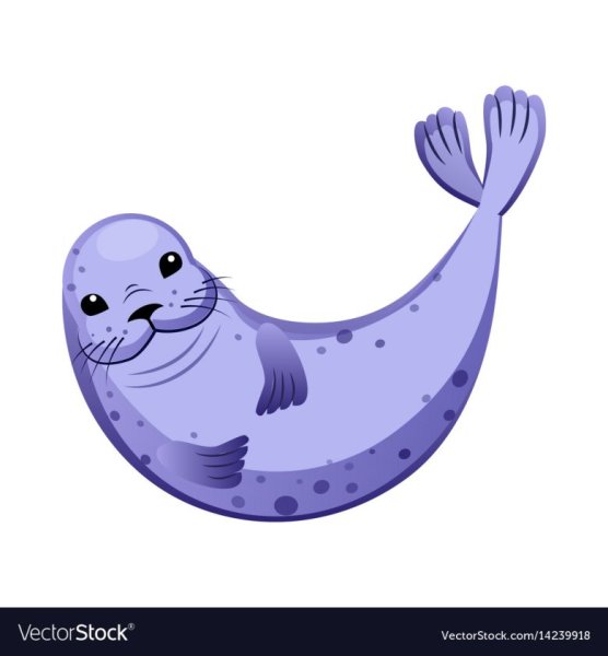 Фиолетовый тюлень