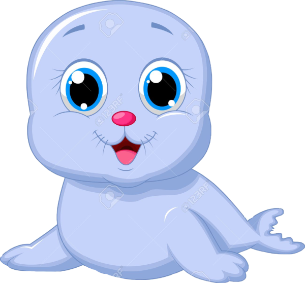 Нерпенок мультяшный