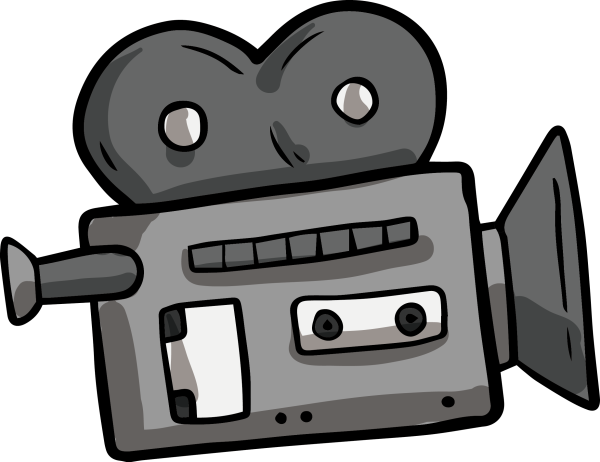 Кинокамера мультяшная