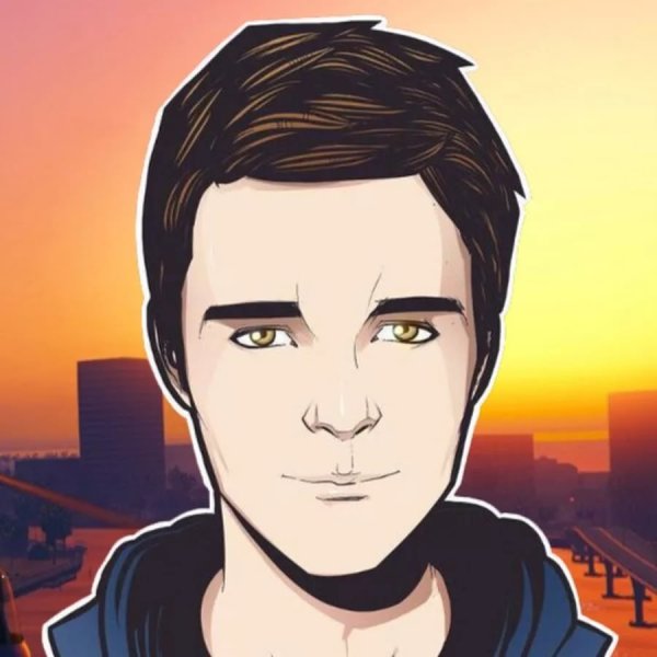 Мультяшный мужик