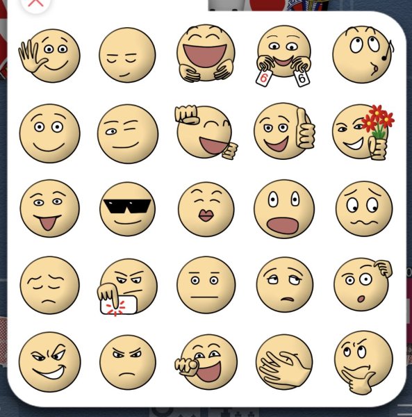 Смайлики стандартные