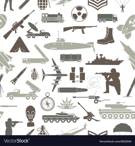 Военные векторные элементы
