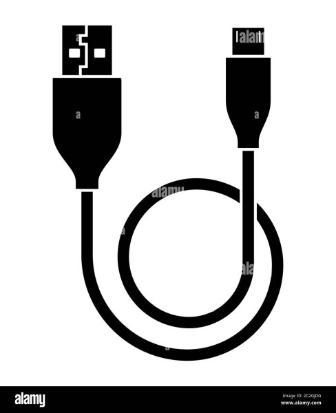 Юсб кабель вектор