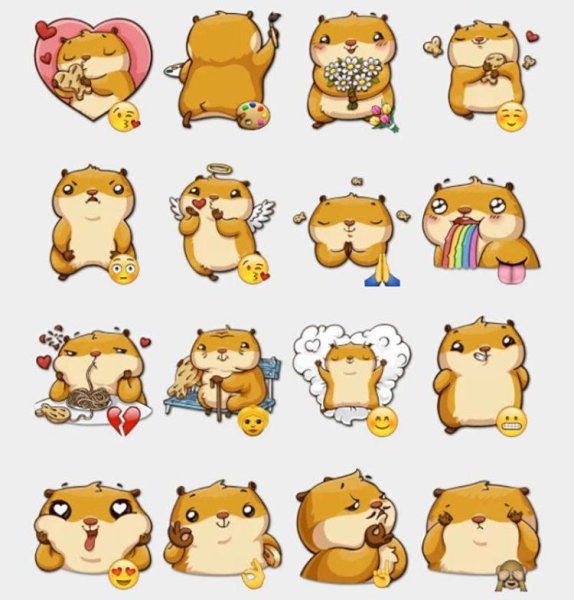 Популярные Стикеры