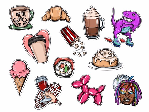 Doodle Стикеры