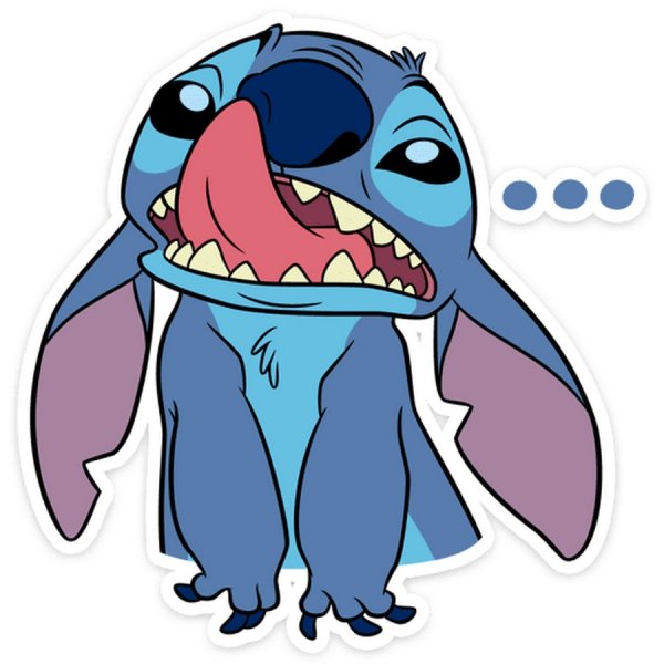 Стич и Энджел Стикеры