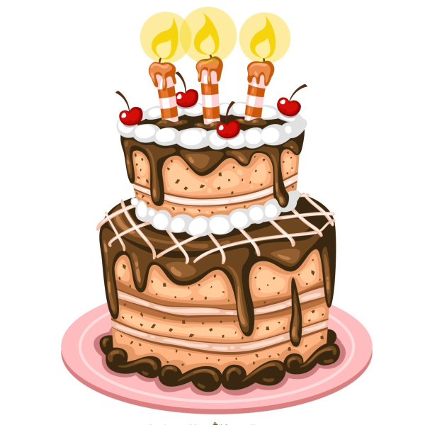 Торт на день рождения мультяшный