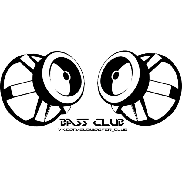 Наклейка динамик