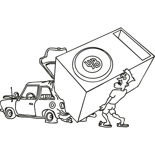 Рисунки на сабвуфере