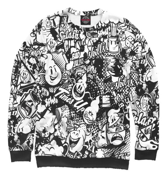 Оригинальный свитшот Стикеры