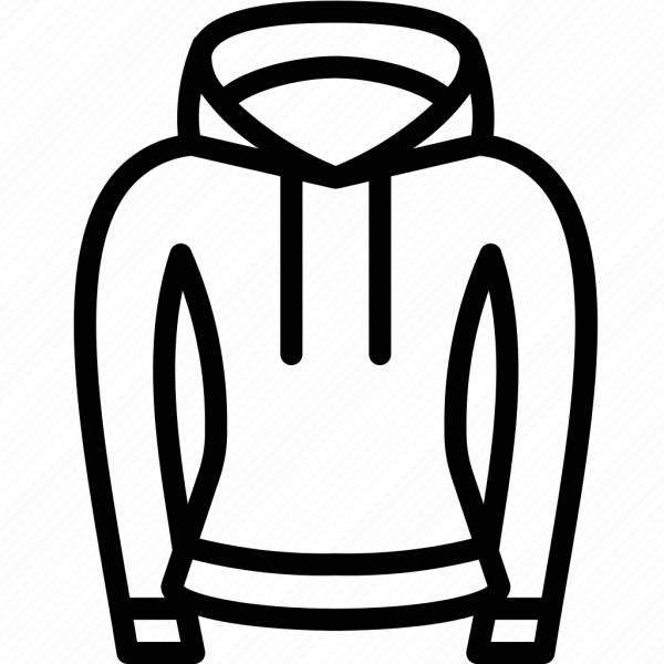 Складки на толстовке