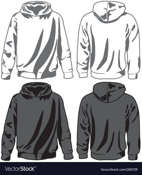 Худи силуэт