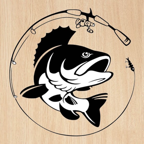 Логотип канала рыболов