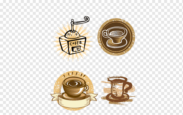 Бирки с изображением кофе