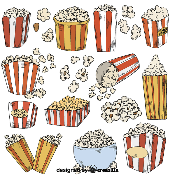 Попкорн Векторная Графика