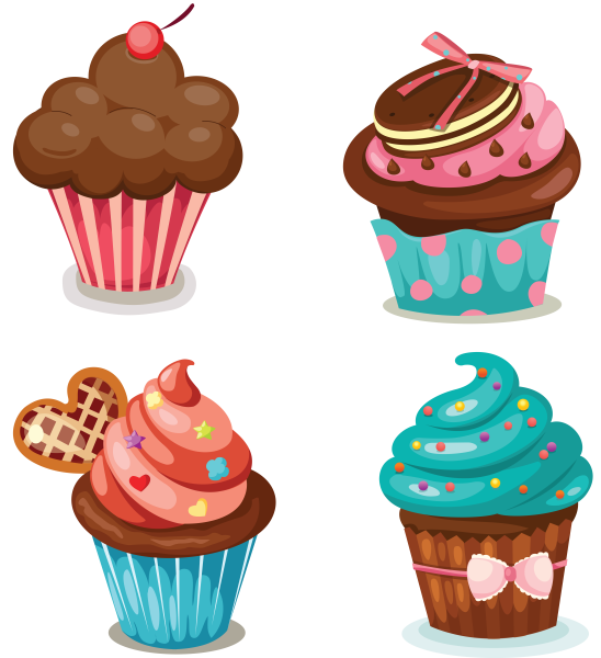 Кекс вектор