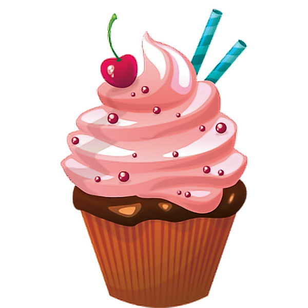 Рисунки кексиков и тортиков