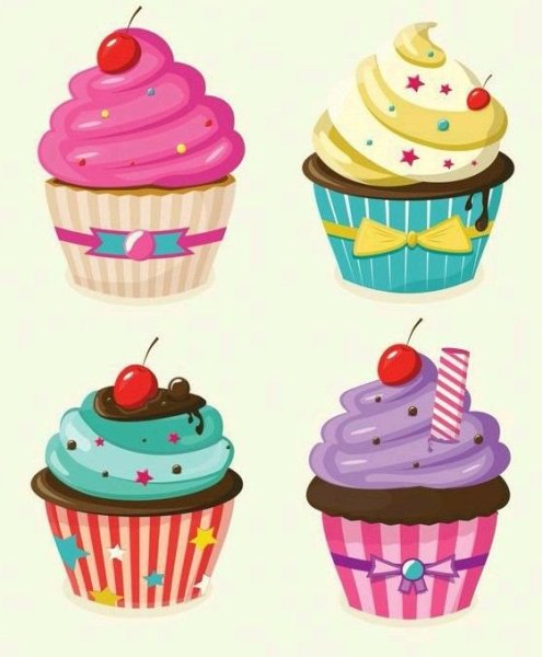 Силуэт пироженки