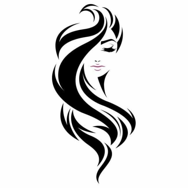 Силуэт прически