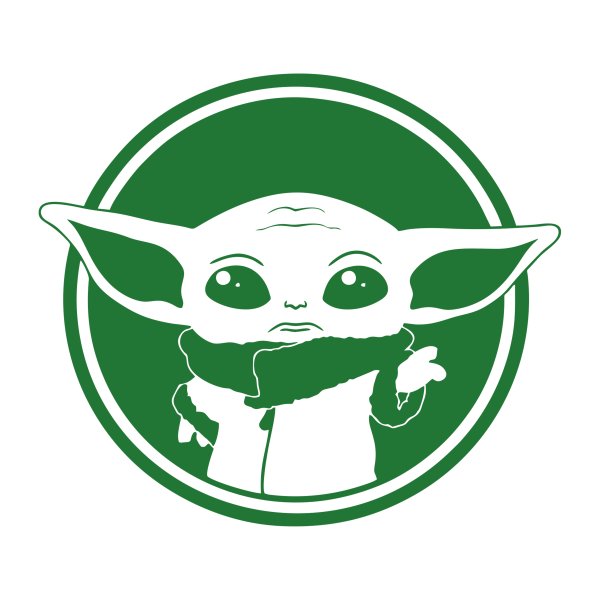 Baby Yoda Star Wars Стикеры