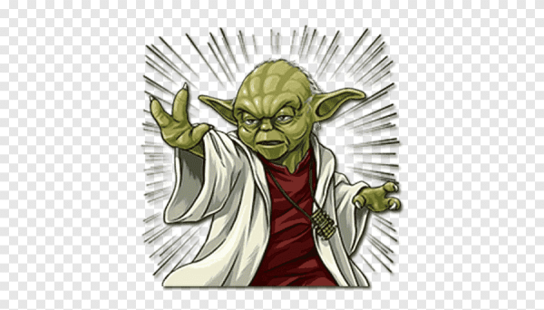 Магистр йода стикер