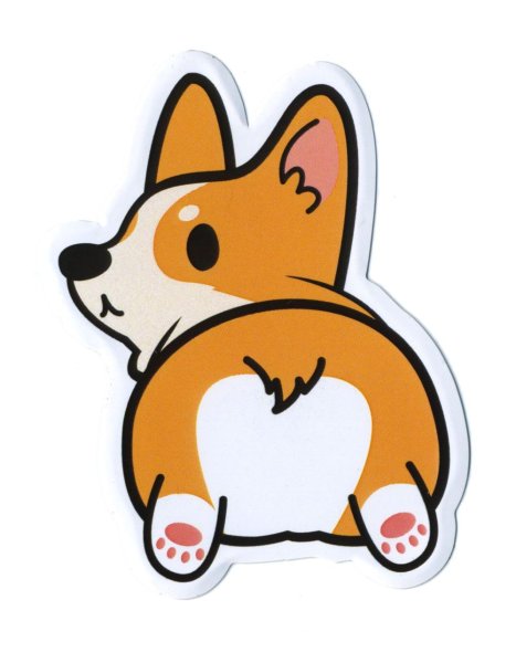 Корги мультяшный