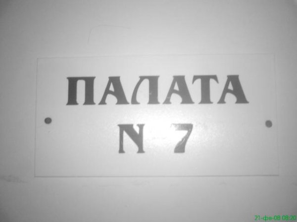 Палата номер семь