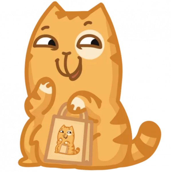 Стикеры. Кот