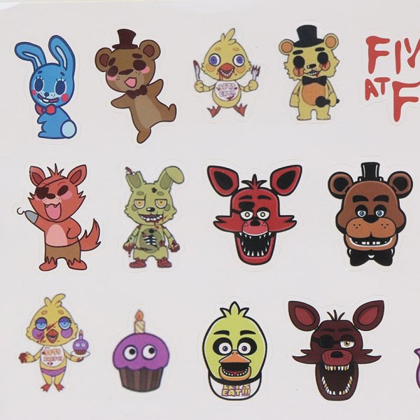 Наклейки АНИМАТРОНИКИ