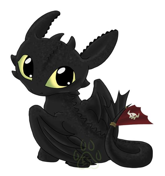 Чёрная фурия дракон Беззубик