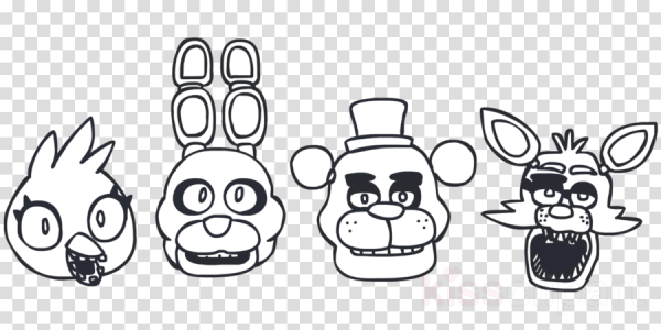 Фредди ФНАФ 1 рисунок