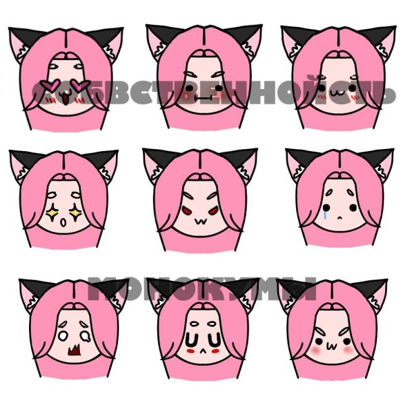 Кошка Лана Стикеры