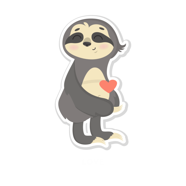 Little first Stickers Sloths