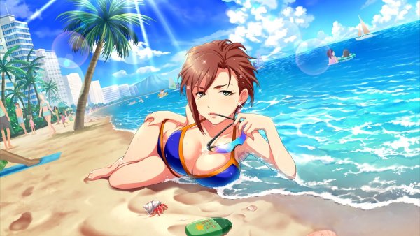 Толщи океана вектор