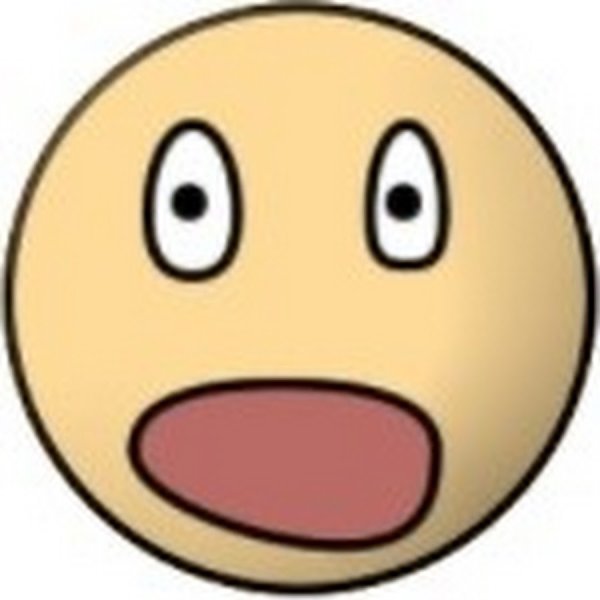 Удивленный смайлик из дурака
