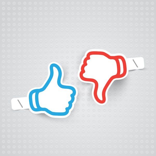 Иконки like Dislike