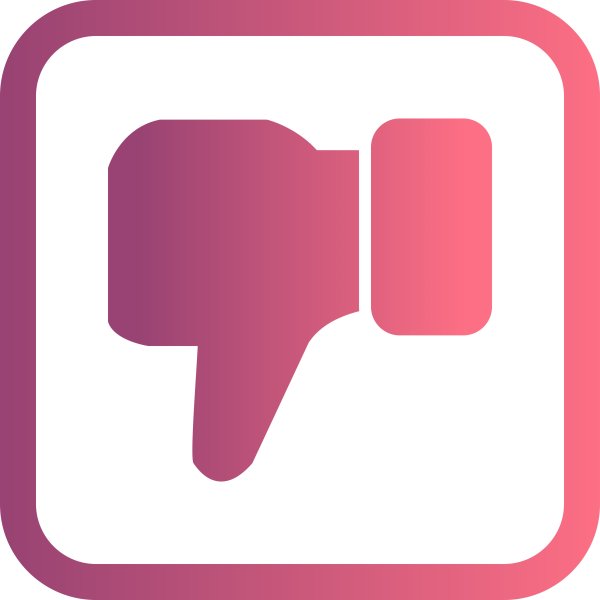 Дизлайк наклейка