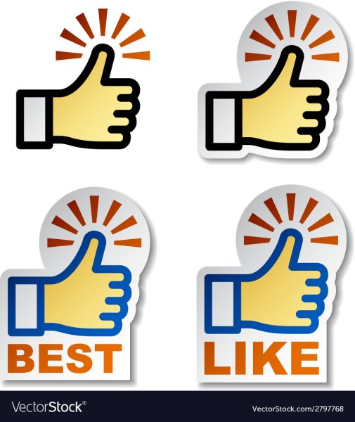 Стикер рука вверх внимание значение