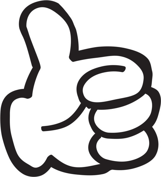 Лайк палец вверх