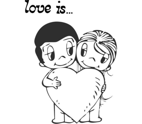 Love is рисунок