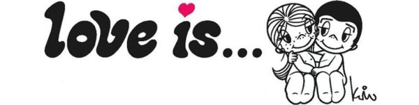 Love is надпись