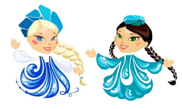 Татарская девушка рисунок