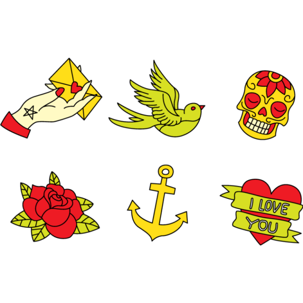 Стикеры олдскул