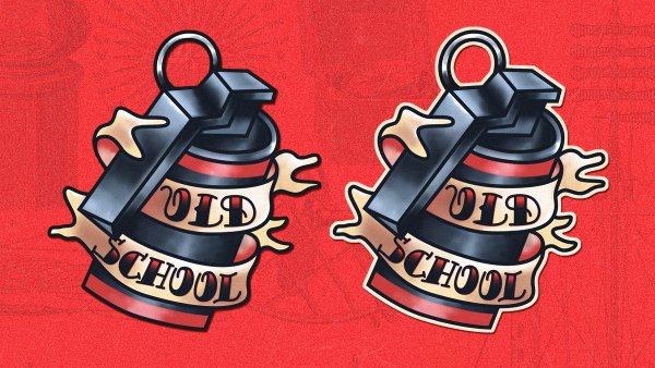 Стикеры old School