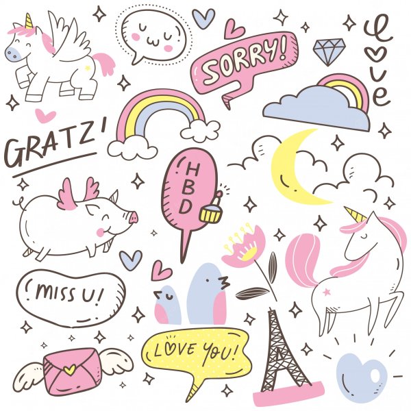 Векторные наклейки