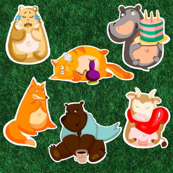 Стикеры для арт иллюстратор